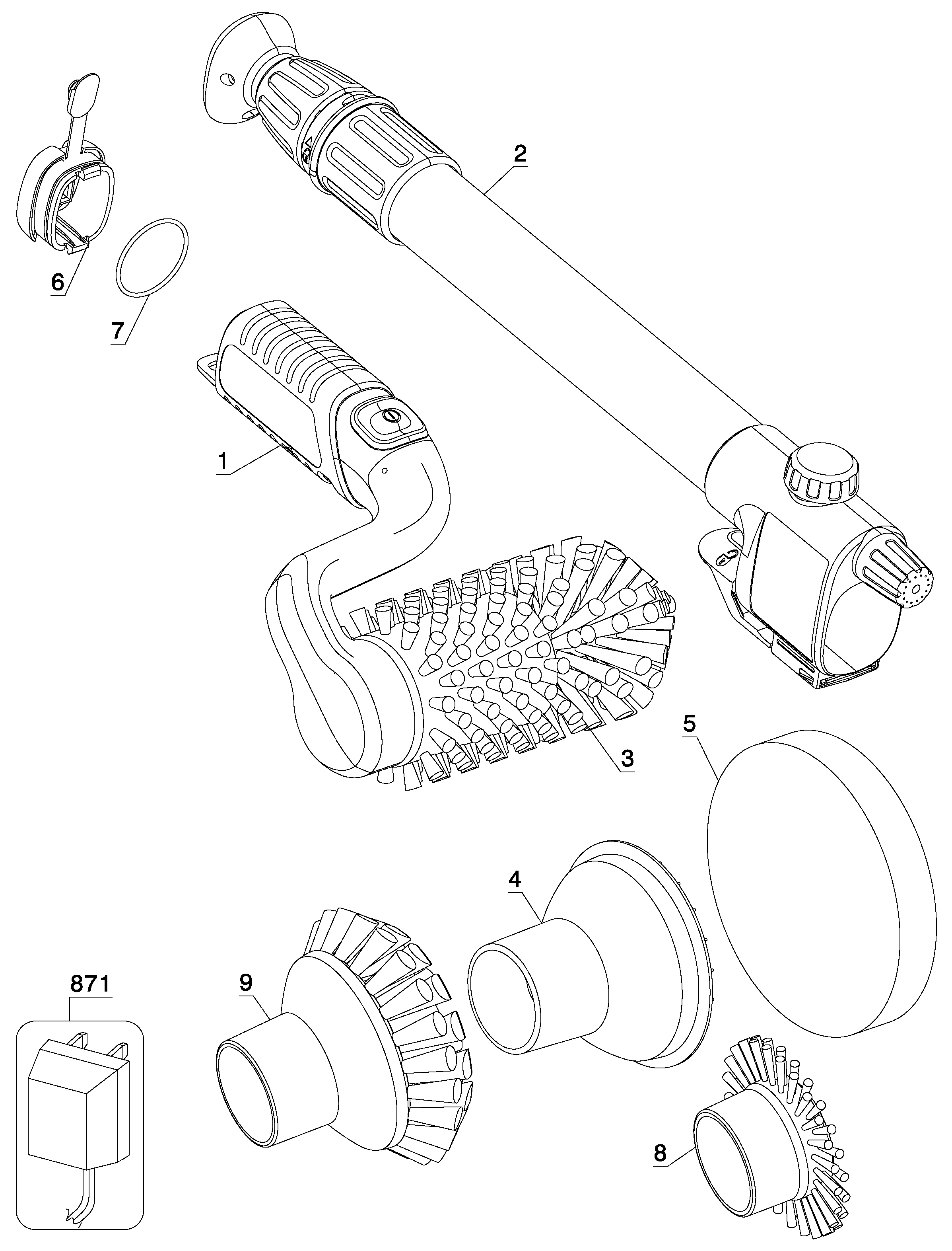 S700 POWERBRUSHES CLEANING HOUSEHOLD Black & Decker null