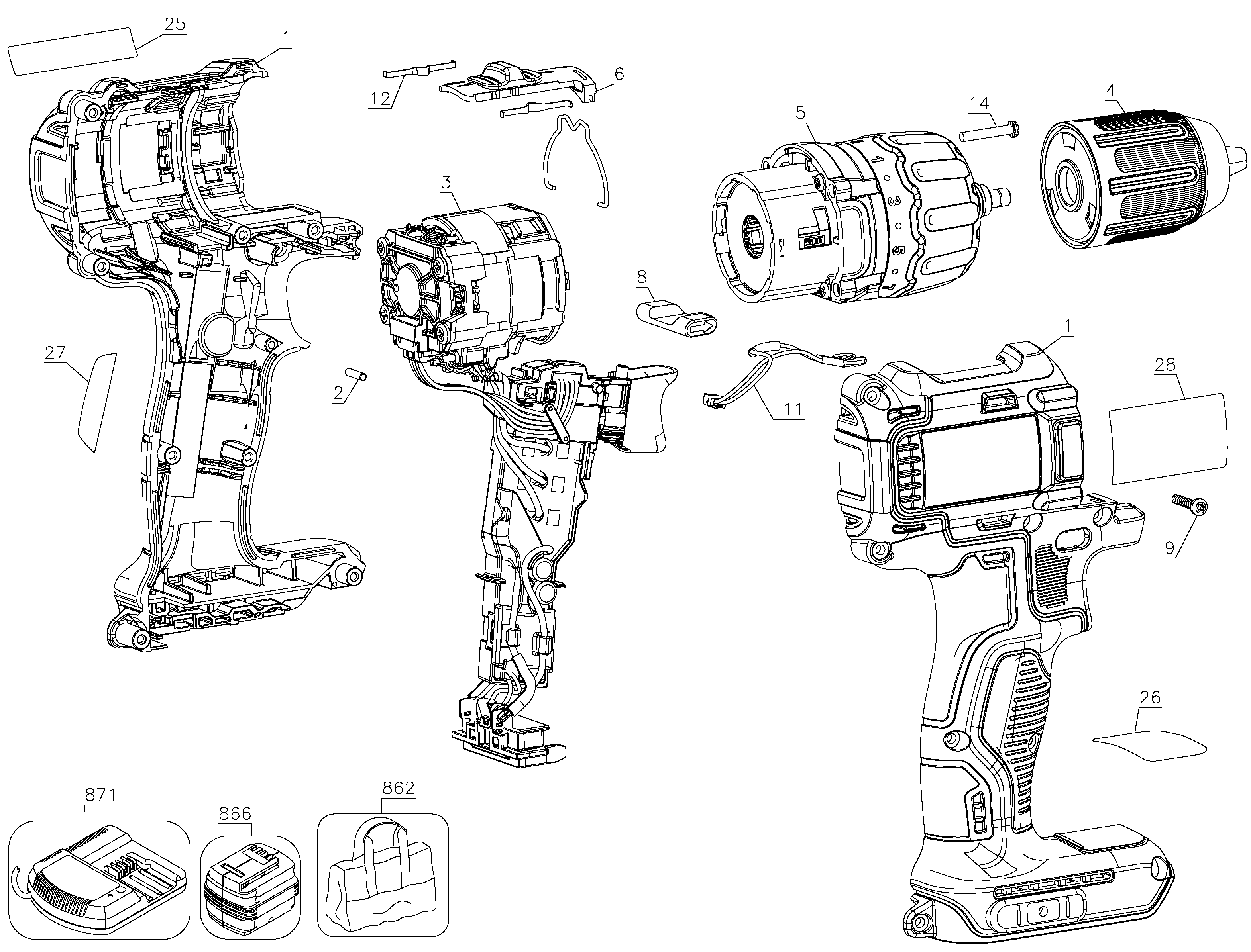 DCD778D2-B3 | CDLS DRILLS 18V | CORDLESS DRILLS | Dewalt | null ...