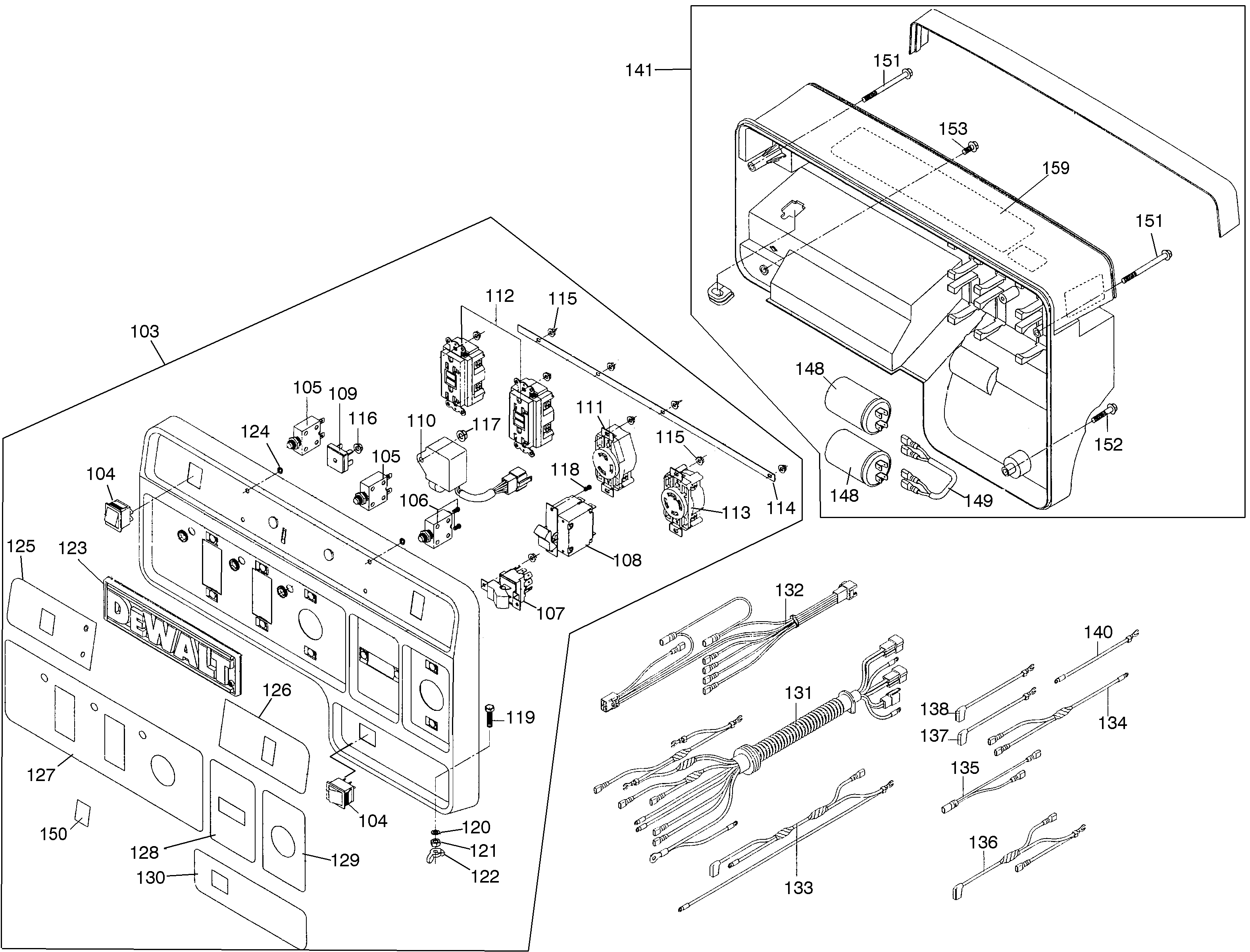 DG4300 GENERATORS GAS Dewalt null B2B