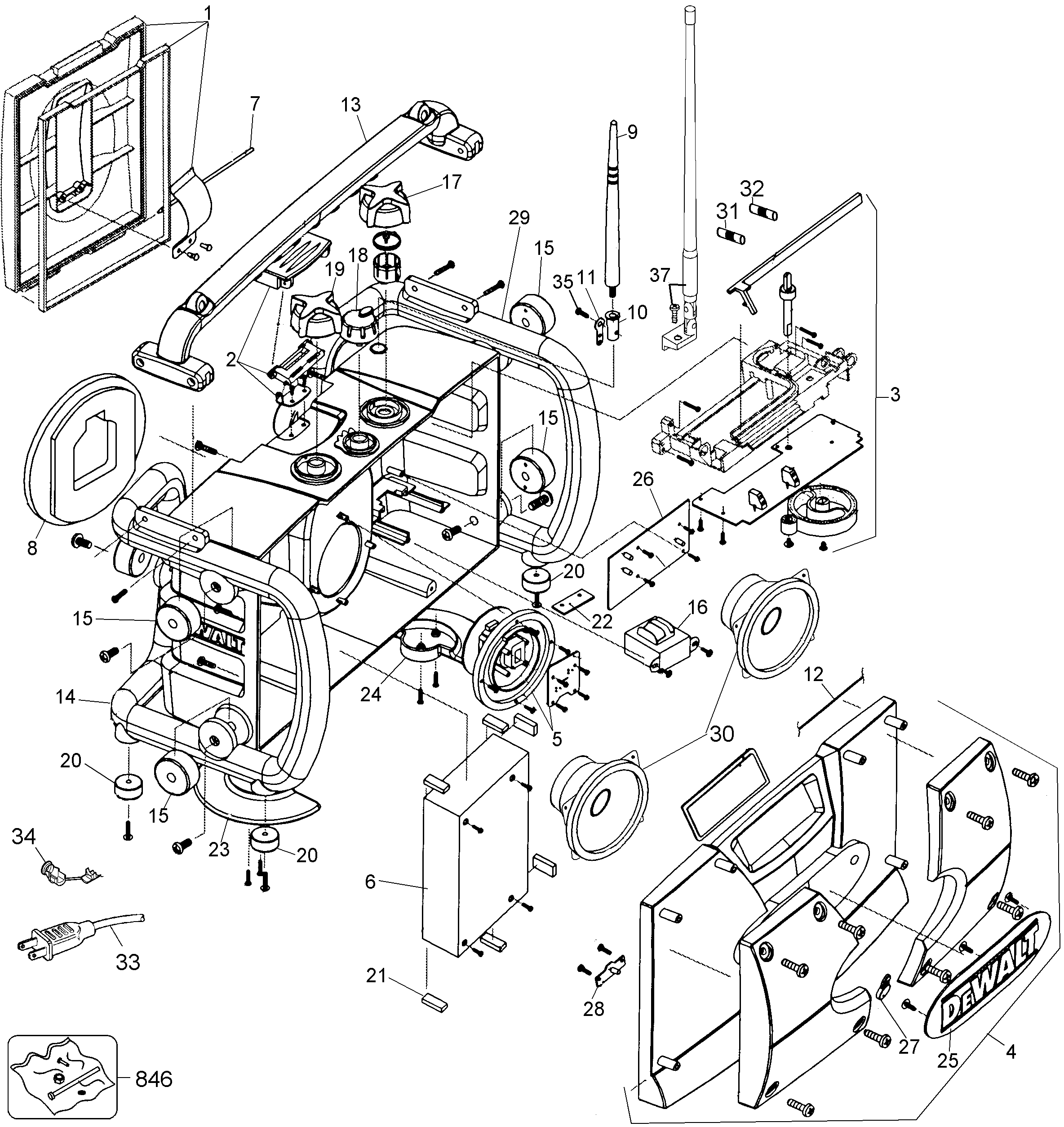 DW911CA AUTOMOTIVE TOOLS null
